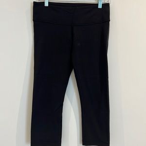Lululemon Wunderunder capri black